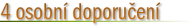 Osobní doporučení